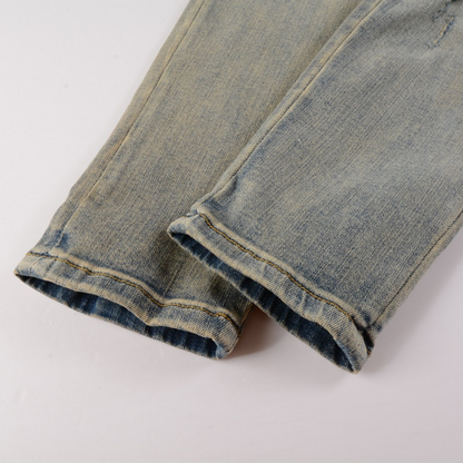 Amr Logo Blue Jeans