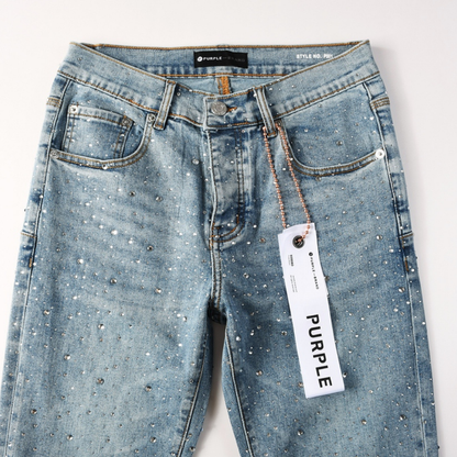 Purple Diamonds Blue Jeans