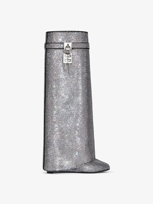 "SHARK" Glitzer Boots