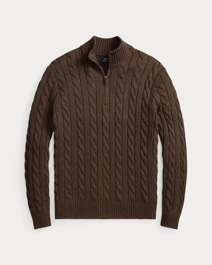 "RL" Knit Halfzip