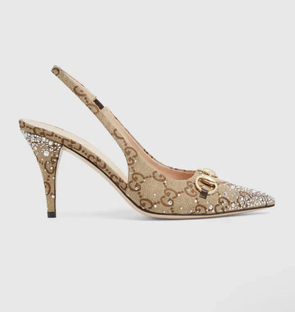 "GG" Slingback Pumps