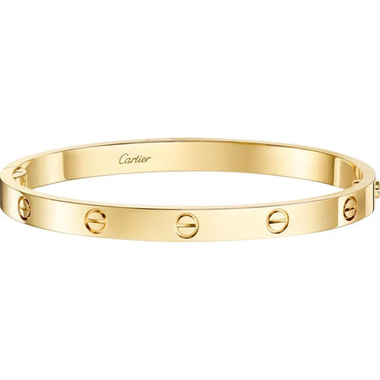 "CC" Armreif Gold