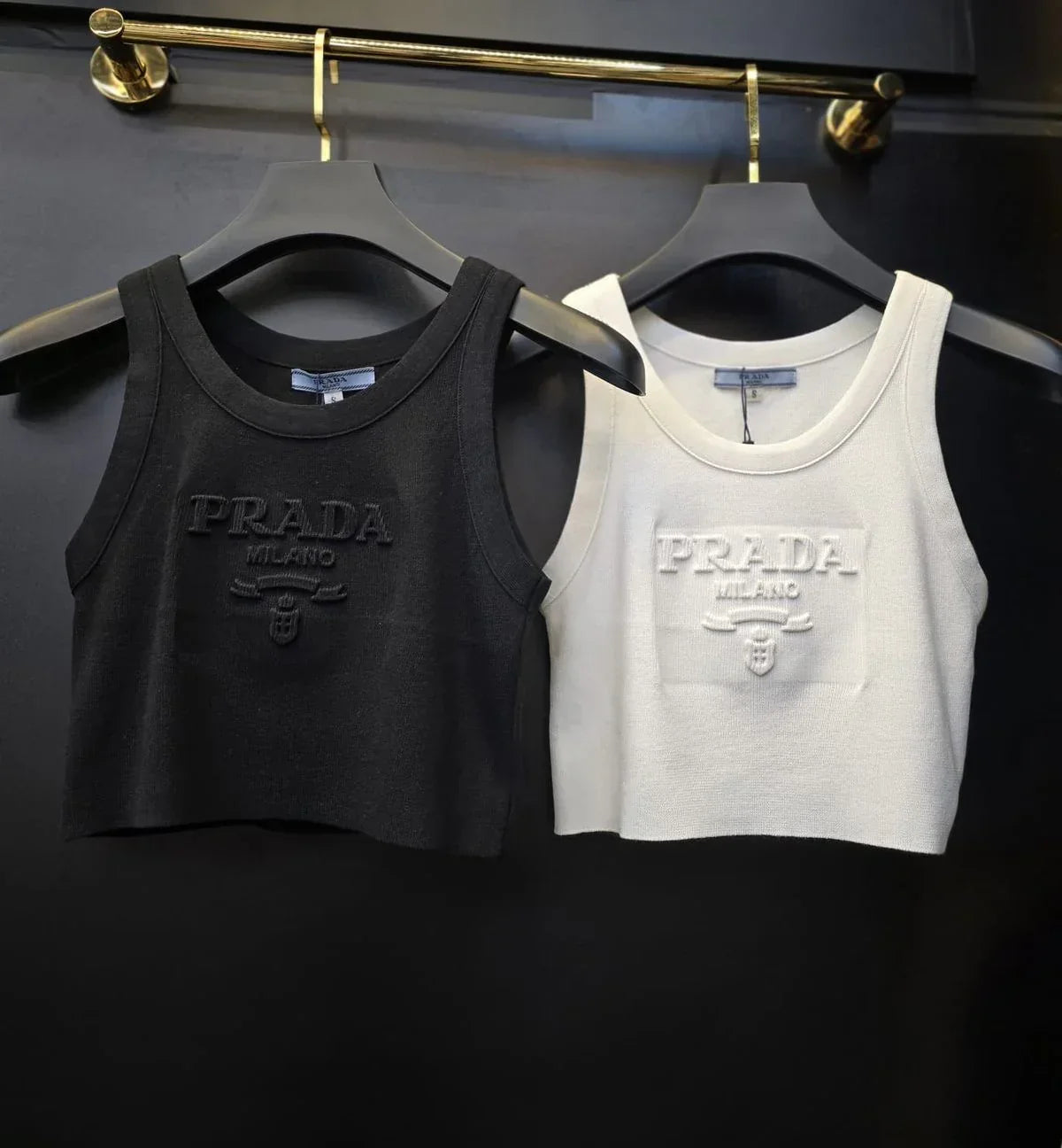 "PRD" Top Black/White