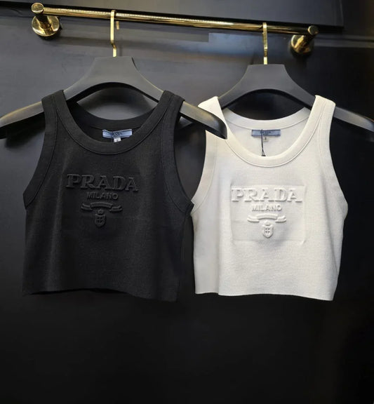 "PRD" Top Black/White