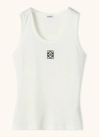 "LÖW" Top Black/White
