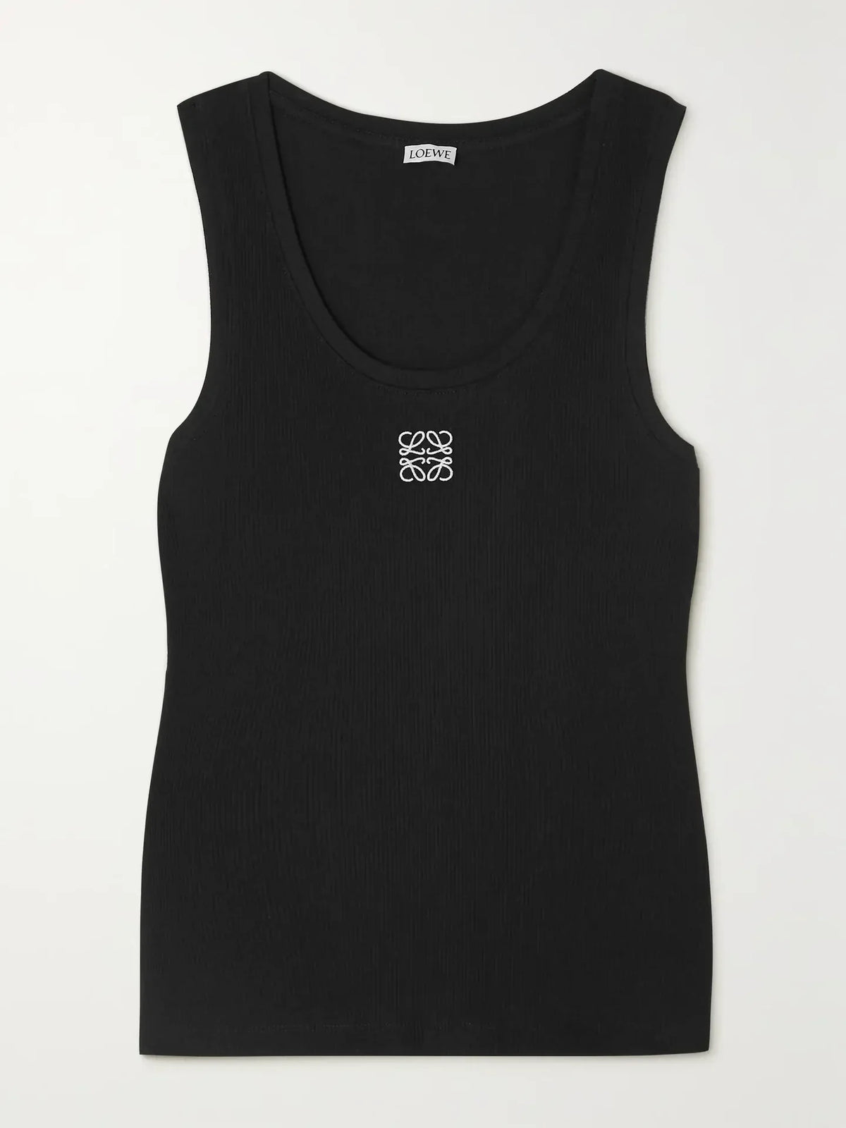 "LÖW" Top Black/White