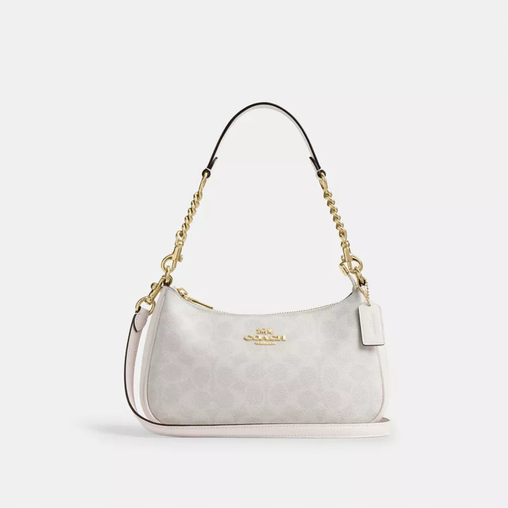 "COAH" Teri Mini Bag White