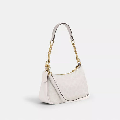 "COAH" Teri Mini Bag White